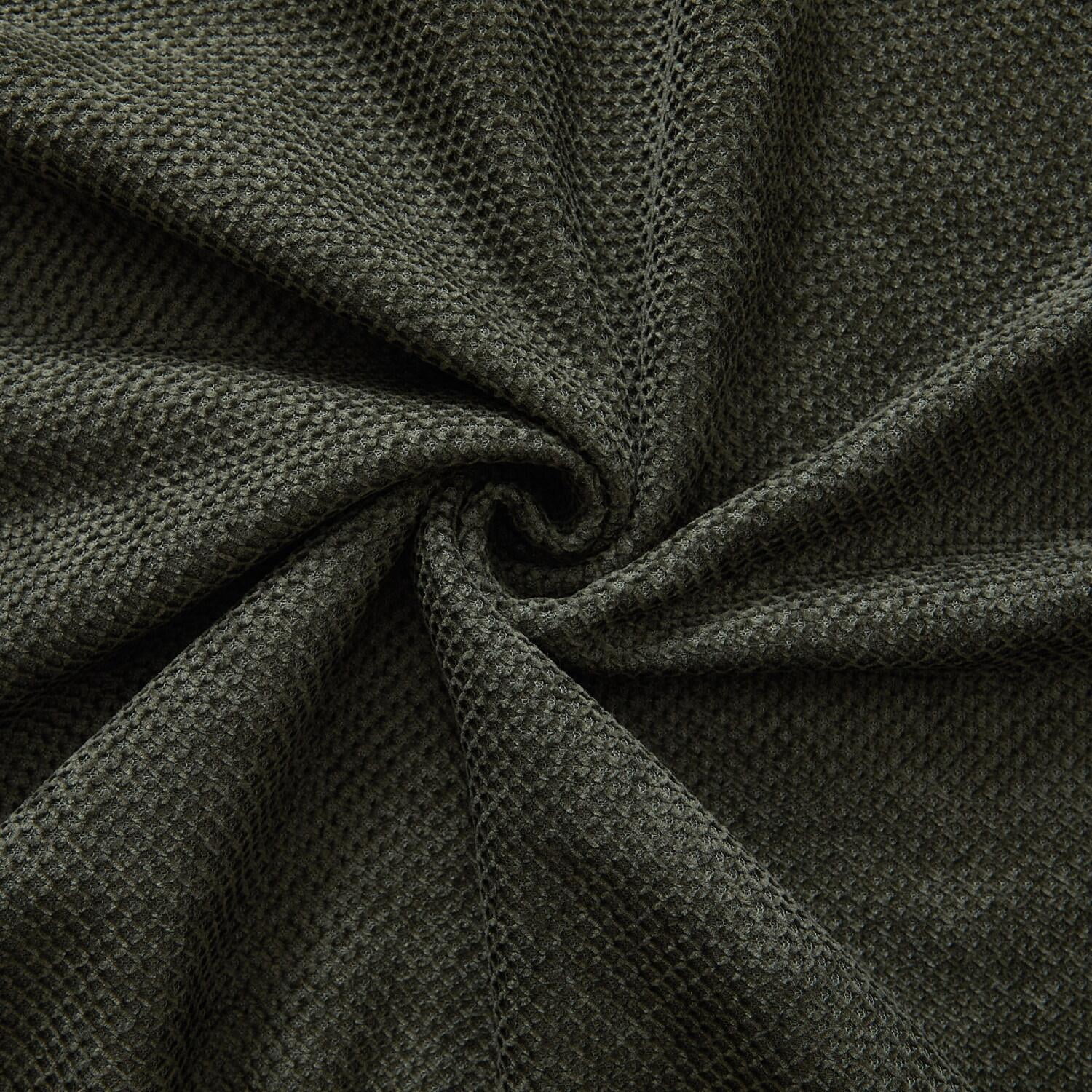 Cozy Haven Luxury Knot Chenille Bed Blanket,Mulled Basil, King Size, 102 x 90 in