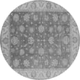 thumbnail image 1 of Ahgly Company Indoor Round Oriental Gray Traditional Area Rugs, 4' Round, 1 of 4