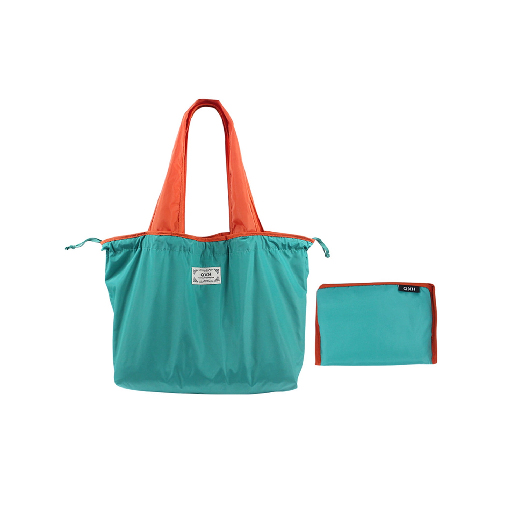 Drawstring Eco-friendly Fashion Supermarket Shopping Bag Foldable