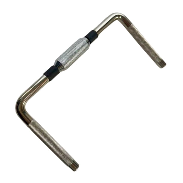 Abrazadera para rack de batería, soporte de tubo doble ajustable, resistente aleación de zinc, accesorio musical Estilo D