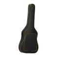 thumbnail image 1 of Funda acolchada para guitarra, mochila portátil, correa ajustable para el hombro con bolsillos delanteros, estuche de transporte para guitarra Naranja, 1 of 8