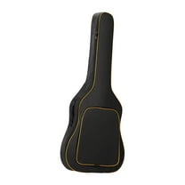 Kokiya Guitar Gig Resistant Portable 41 inch Acoustic Guitar Carrying Case Orange