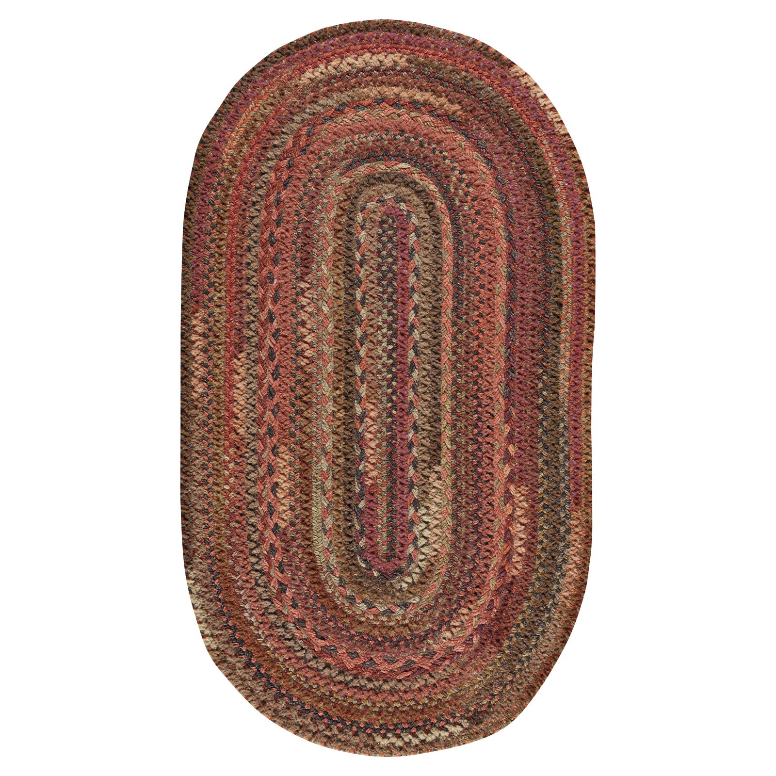 Capel Rugs Harborview 0036 Oval Braided Indoor Area Rug