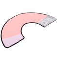 thumbnail image 1 of Collier de Protection pour Animaux Crochet&Boucle Deux Côtés Col Rond Anneau Rose No. 4, 1 of 9