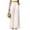 White -BZ33, variant on Nestiefly Women Linen Pants Lace Trim Wide Leg Casual Palazzo Pants Flowy Beach Summer Trousers Pants with Pockets 2026 Brown 3XL