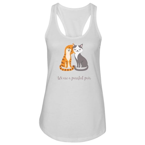 We Are A Purrfect Pair. Tank Women -Image by Shutterstock, Female Large