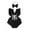 Z0E-Black, variant on Bodysuit Romper Baby Bat My 1st Outfit Baby Boy Girl Black Bat Long Sleeve Romper Jumpsuit with Hats Black, 0-3 Months