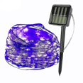 thumbnail image 1 of Guirnaldas de luces solares de 10m, 100led/5m, 50 Led, guirnalda impermeable para exteriores, lámpara de energía Solar, Navidad para jardín. Decoración, 1 of 5