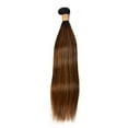 thumbnail image 2 of Highlight P4/30 Straight Bundle Dark Brown Human Hair Bundle Grade 8A Real Unprocessed Virgin Hair Extensions Piano Color For Women 22 Inch C2, 2 of 6