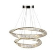 thumbnail image 6 of Artcraft Lighting Stella 90W LED Chandelier Satin Nickel, 6 of 6