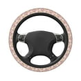thumbnail image 3 of Daiia Bunny And Flower Steering Wheel Cover Auto Steering Wheel Covers Breathable Anti-Slip Steering Wheels Car Interior Decor Accessories for Men Women Universal 15 Inch, 3 of 8