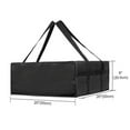 thumbnail image 2 of Insulated Pizza Delivery Bag for Hot Items - Large Capacity Black and Red, 2 of 7