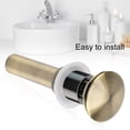 thumbnail image 1 of Up G1 1/4" Conjunto De Desagüe Emergente Para Lavabo De De Latón Con Rebosadero, Bronce Verde, 1 of 7