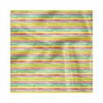 thumbnail image 1 of Colorful Decorative Napkins Set of 4, Hand Drawn Brush Marks with Rainbow Theme Paint Smear Stripes Design Worn out Look, Silky Satin Fabric for Brunch Dinner Party, 18", Multicolor, by Ambesonne, 1 of 2