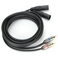 thumbnail image 1 of Cable de micrófono, JORINDO Cable de micrófono Cable de audio Dual XL Rto RCA Cable de audio Dual XL Rto Dual RCA Rendimiento empaquetado con energía, 1 of 8