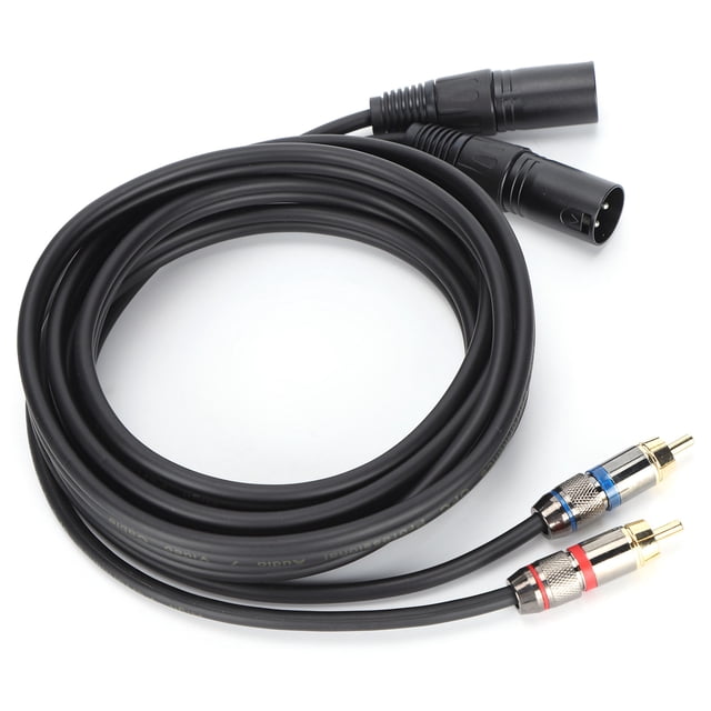 Cable de micrófono, JORINDO Cable de micrófono Cable de audio Dual XL Rto RCA Cable de audio Dual XL Rto Dual RCA Rendimiento empaquetado con energía