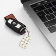 thumbnail image 7 of Uemuo Undersea Animals Pattern Rectangular Metal Keychain - Durable, Stylish, and Personalized Key Ring for Men and Women,Engraved Keychain,Gift Slim Sturdy Keychain, 7 of 7