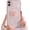 White Heart, variant on Compatible for iPhone 12 Pro Cute 3D Pink Heart Slim Clear Aesthetic Design Women Teen Girls Camera Lens Protection Phone Cases Cover+Pink Phone Charm