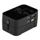 thumbnail image 1 of Universal Worldwide Travel Plug Adapter Portable Charger Head with 2 USB Ports Electronic Devices Phone Accessories, 1 of 5