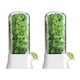 thumbnail image 5 of Conservador De Hierbas, Conservante De Verduras Transparente De Plástico De Gran Capacidad 2 Piezas Para Perejil Para Cocina, 5 of 7