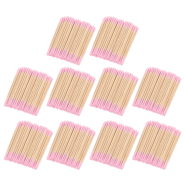 Pointed Tip Cotton Swabs, Double Pointed Cotton Swabs 10 Bags Nail Polish Remover Swab Keyboard Phone Cleaning Beauty Tool Multipurpose for Makeup