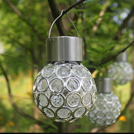 

New Solar Led Light Hanging Lantern Waterproof Hollow Out Ball Lamp For Outdoor Garden Yard Patio