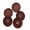 Coffee, variant on 20Pcs 4-Holes Large Wooden Buttons Round Sewing Buttons for Sweater Coat Clothing Craft Scrapbooking 3.0cm