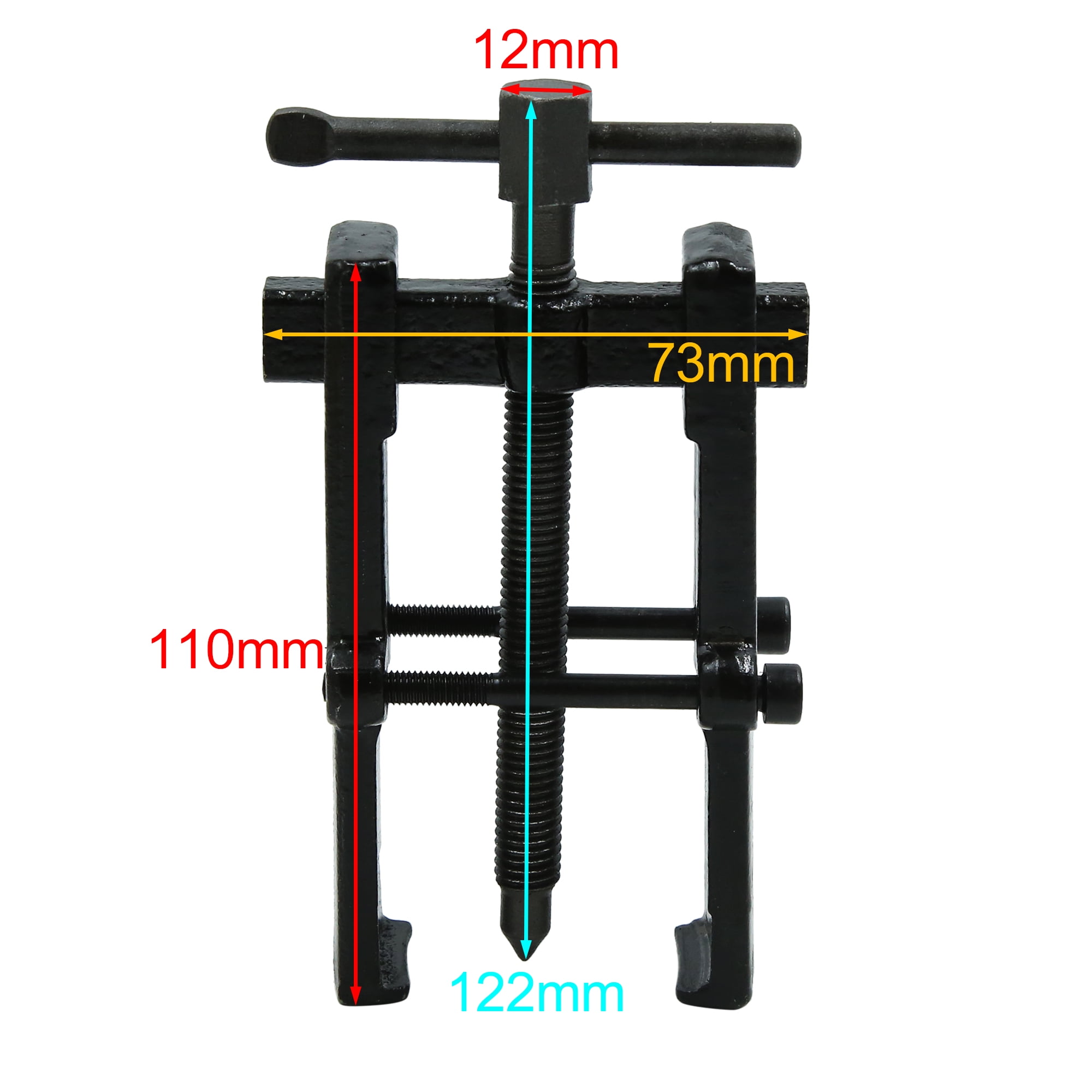 6 Inch 2 Jaw Bearing Puller Auto Motorcycle Car Bushing Remover Extractor Tools 