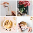 thumbnail image 4 of 25 Pcs Honey Honeycomb Sticks Spoon Milk Tea Stirring Rod Jar, 4 of 6