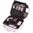 thumbnail image 4 of Rhe Cosmetics Professional Makeup Cosmetics Storage Bag / White Marble (100gm), 4 of 4