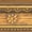 Gold with Star, variant on ArtToFrames 16" x 20" Dark Brown Picture Frame, 16x20 inch Brown Wood Poster Frame (WOM-4757)