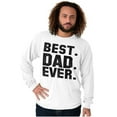 thumbnail image 4 of Best Dad Ever Worlds Coolest Father Men's Long Sleeve Tee T Shirt Brisco Brands M, 4 of 6