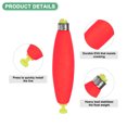 thumbnail image 2 of Uxcell 10-Pack Fishing Bobbers Floats, 3.78 Inch EVA Foam Weighted Bobbers Clip-on Floats Slip Corks Floaters Strong Buoys [Red], 2 of 7