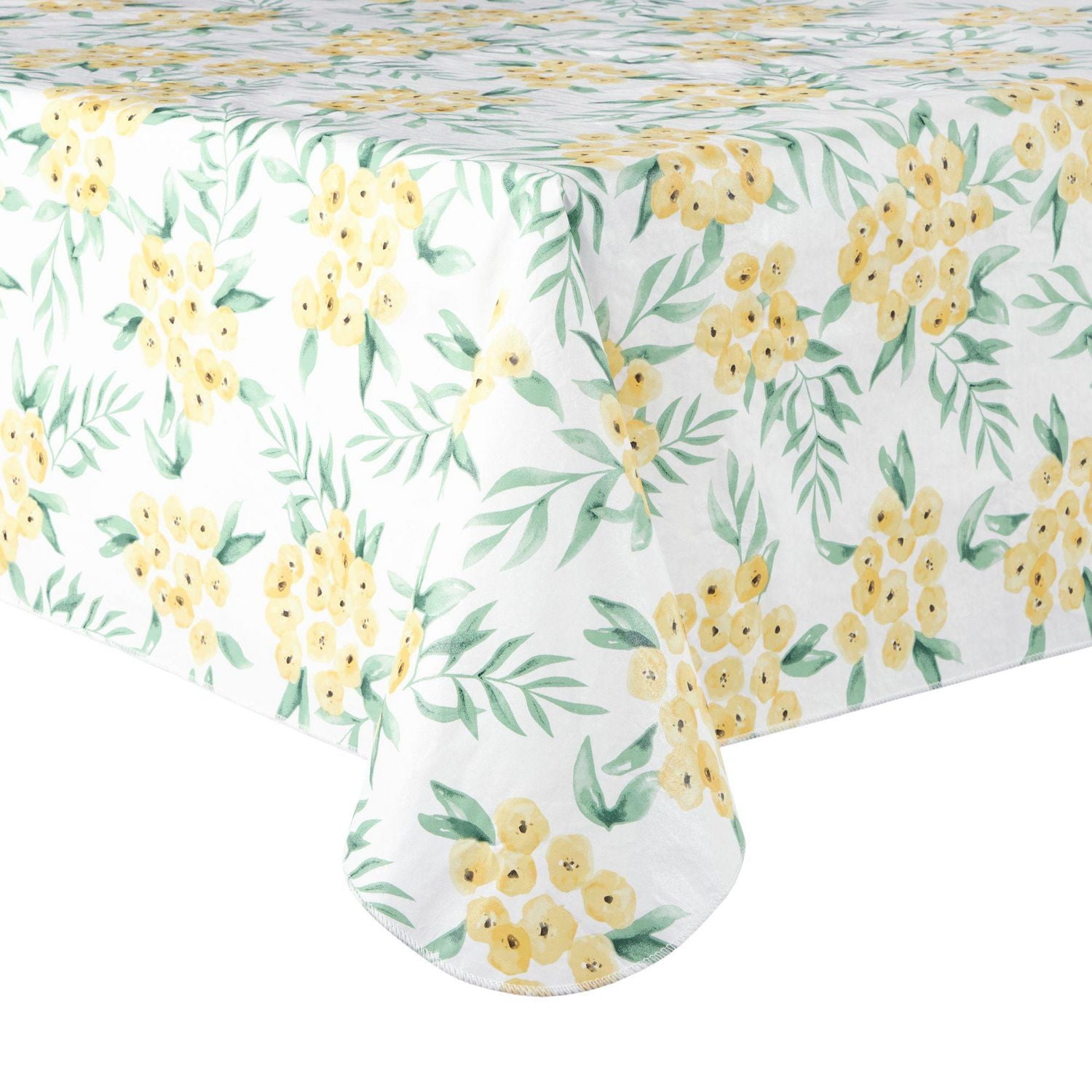 Home Trends Flower Bunches PEVA Tablecloth, 52" x 70", 1 Piece, • 100% PEVA Vinyl<br>• Measures 52"W x 70"L