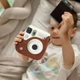 thumbnail image 2 of WWS-Carrying Case for Fujifilm Instax Mini SE/7+/7s/7c Instant Film Camera, Protective Case PU Leather Case for Instax Mini SE Case with Adjustable Shoulder Strap (No Camera) - Brown, 2 of 4