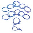 thumbnail image 4 of 12PCS Hair Rope Set Cute Elastic Pearl Rhinestone Decor Hair Tie Band Ponytail Holder for Women, 4 of 10