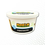 Mack's Natural Reptile Food 1 x Cup of 25 Large Superworms