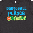 thumbnail image 4 of Inktastic Dodgeball player in training Youth T-Shirt, 4 of 5