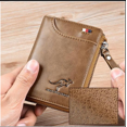thumbnail image 4 of Microseven Men Men's RFID Blocking T1 Leather Wallet Credit Cards ID Durable Waterproof, 4 of 5