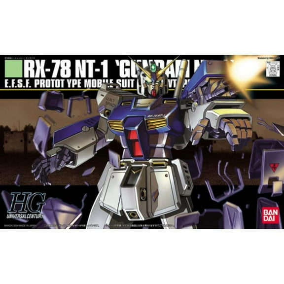 High Grade Universal Century RX-78 NT-1 Gundam NT1 Model Kit