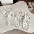 thumbnail image 2 of NOLDARES Toddler Boys Planet Pajamas Dinosaur Cotton Kids Truck 2 Piece Train Kids Pjs Fall Winter Sleepwear Clothes Set 6-24 Months 2t 3t 4t 5t 6t 7t 8t 9t Children,Dark Green,6-12 M, 2 of 5