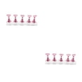 thumbnail image 3 of Jumpingount 6 piezas de soportes para práctica de uñas, pantalla antideslizante para entrenamiento de uñas, Base de cristal resistente al Rosado 2Conjunto, 3 of 6