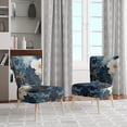 thumbnail image 2 of Designart "Liquid Ink Spiral II" Upholstered Abstract Accent Chair and Modern & Contemporary Arm Chair - Multiple Color & Pattern, 2 of 7