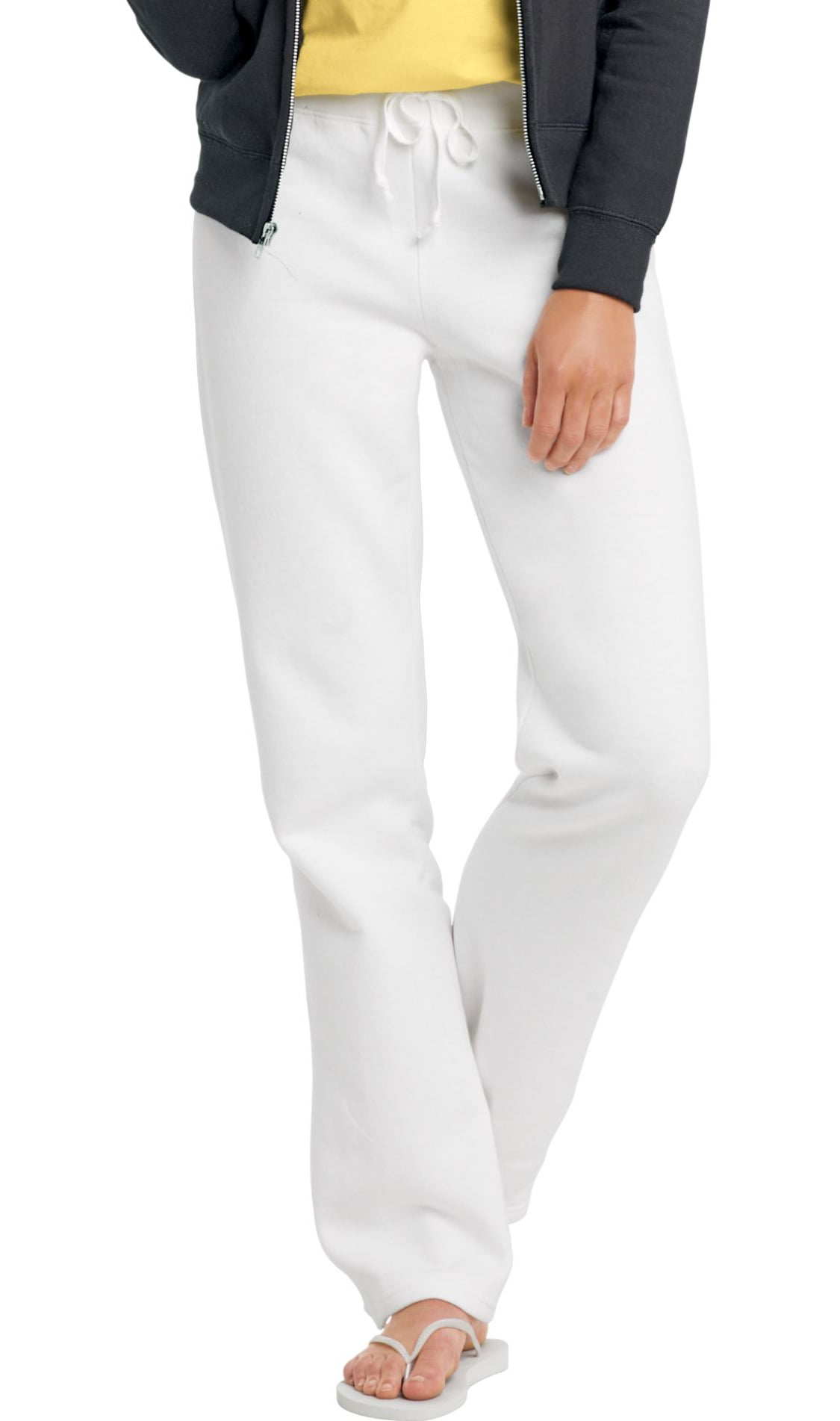 Hanes - W550 Ecosmart Cotton-Rich Women Drawstring Sweatpants Size 3 ...