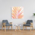 thumbnail image 2 of Glam palm leaf - 36"x36" canvas - Print on demand, 2 of 5