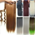 thumbnail image 2 of Synthetic Straight Hair 5-Clips, Clip in, One Piece Hair Extensions for Women and Girls - Hairpieces, 2 of 58