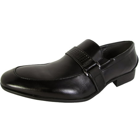 

Robert Wayne Mens Tristian Slip On Loafer Shoes Black US 10.5