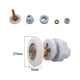 thumbnail image 1 of Rodillos para puertas de ducha correderas, duraderos, impermeables y resistentes a la oxidación (paquete de 4) 27 mm oso de fresa Electrónica, 1 of 4