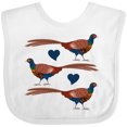 thumbnail image 3 of Inktastic Bird Lover Pheasant Hunting Boys or Girls Baby Bib, 3 of 4