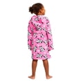 thumbnail image 2 of Filles Disney Minnie Souris Robe de Nuit - Filles Polaire à Capuche Peignoir-6x, 2 of 5